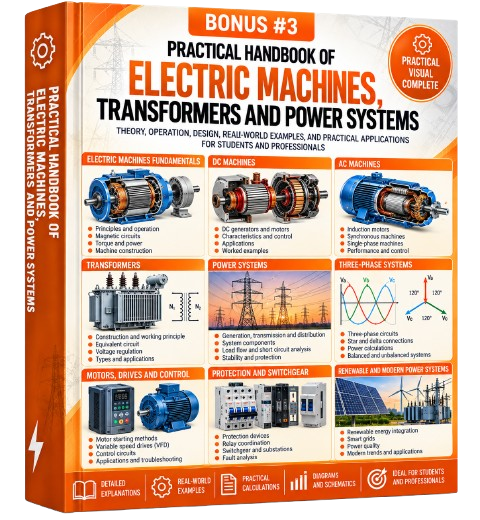 Bonus #3 - Practical Handbook of Electric Machines, Transformers and Power Systems