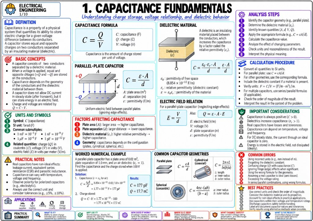 1. Capacitance Fundamentals