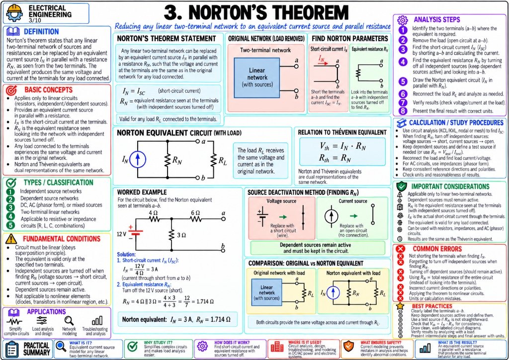 3. Norton's Theorem